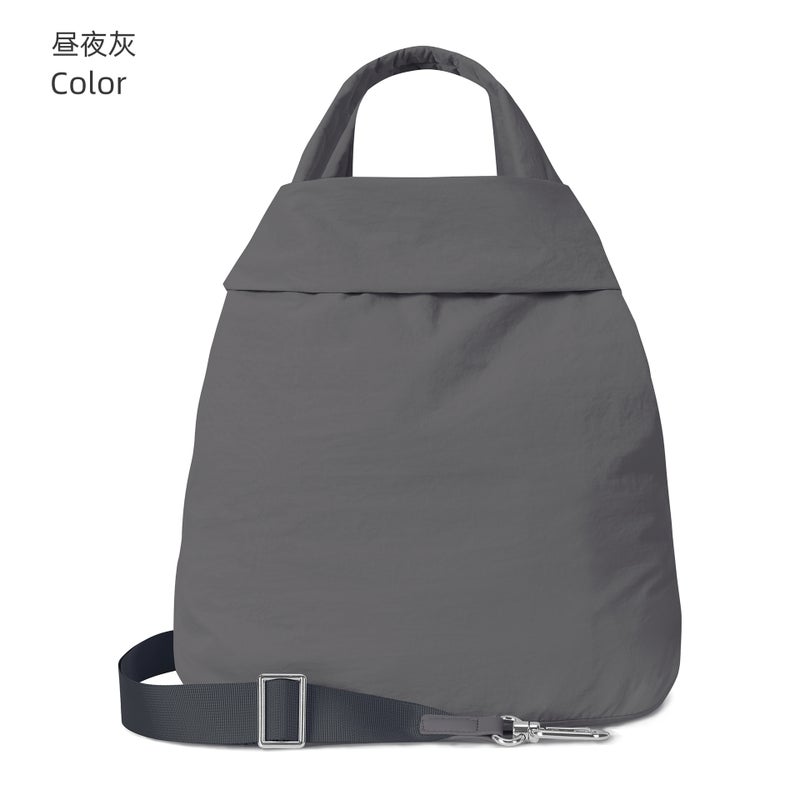 Generic Waterproof Travel Tote Large Capacity Fashion Shoulder Bag Day and night gray (NEW)