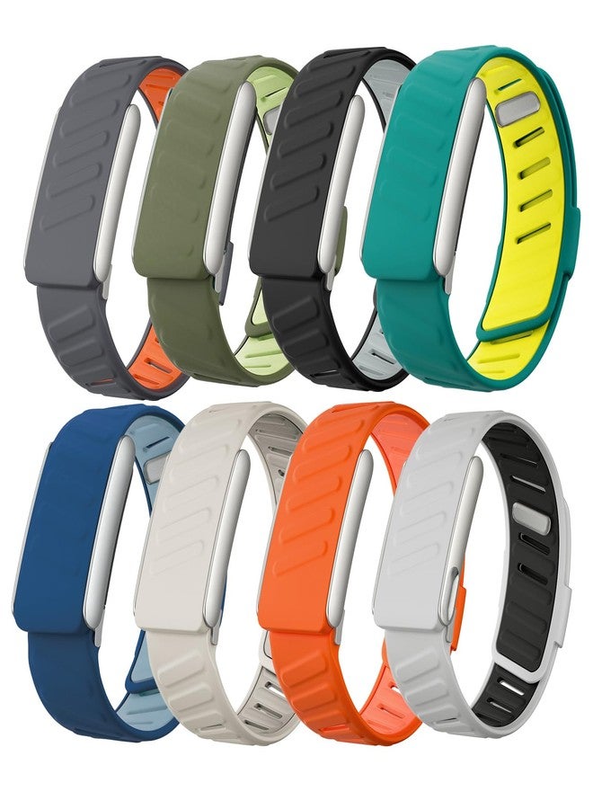 سوار بديل متوافق مع جهاز Whoop 5.0 (ون + ذروة) وجهاز Whoop MG Life، سوار معصم Sportflex لجهاز Whoop 5.0 (أخضر، ون + ذروة) - Image 3