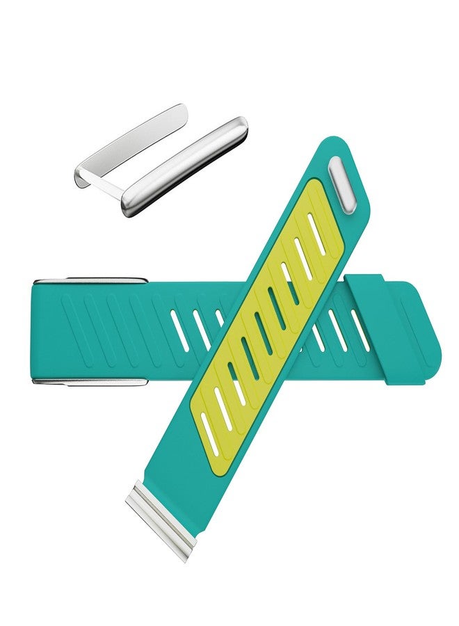 سوار بديل متوافق مع جهاز Whoop 5.0 (ون + ذروة) وجهاز Whoop MG Life، سوار معصم Sportflex لجهاز Whoop 5.0 (أخضر، ون + ذروة) - Image 2