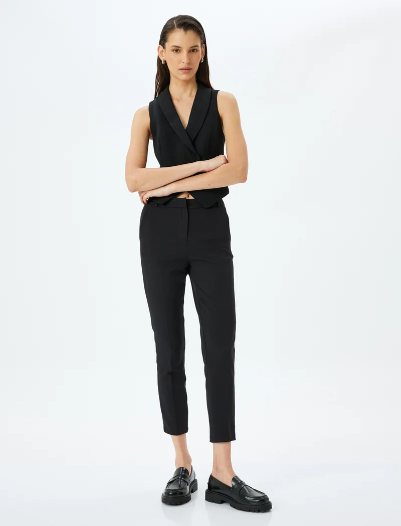 كوتون Cigarette Pants