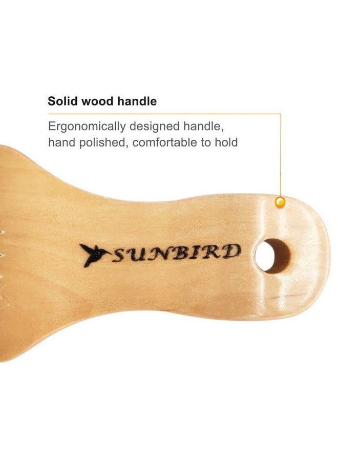 SUNBIRD Unbird Beard Brush For Men (Soft Brush) Bristle Brushes Men'S Beard Grooming Tools And Beard Styling Daily Care - Image 4