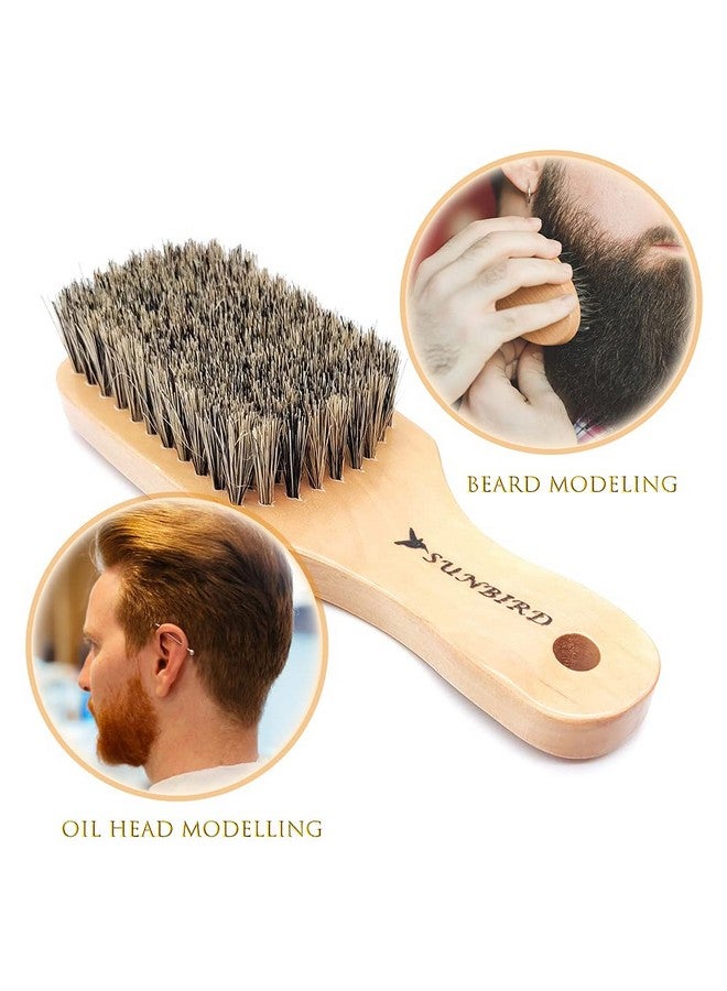 SUNBIRD Unbird Beard Brush For Men (Soft Brush) Bristle Brushes Men'S Beard Grooming Tools And Beard Styling Daily Care - Image 5