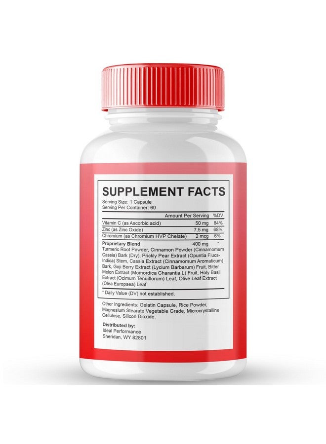 IDEAL PERFORMANCE Glycogen Support Capsules, Advanced Formula Support Supplement, All Natural Formula Pills to Maintain Healthy Levels, Overall Wellness - Maximum Strength, Glycogen Support Pills Reviews (2 Pack)  - Image 2