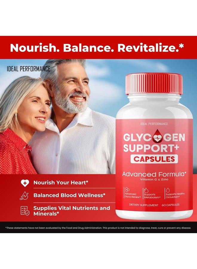 IDEAL PERFORMANCE Glycogen Support Capsules, Advanced Formula Support Supplement, All Natural Formula Pills to Maintain Healthy Levels, Overall Wellness - Maximum Strength, Glycogen Support Pills Reviews (2 Pack)  - Image 5
