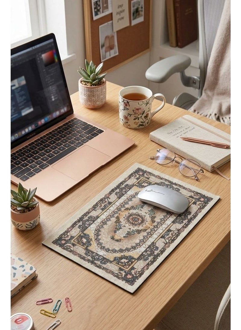 Mouse Pad  Premium Non-Slip Mouse Pad with Ultra Smooth Surface for Precise Tracking and Maximum Control, Durable and Long-Lasting Anti-Slip Desk Mat, Soft and Comfortable for Extended Use, Perfect for Office Work, Home Setup, Gaming, and Professional Creative Tasks. - Image 1