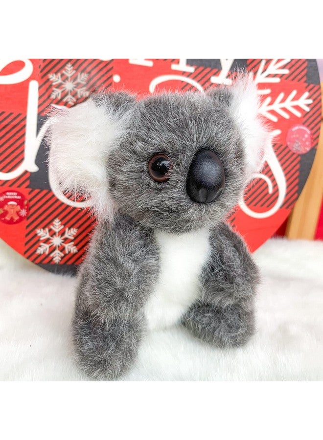 لازادا لعبة حيوان محشو على شكل دب كوالا من القطيفة للأطفال مقاس 5 بوصات - Image 4