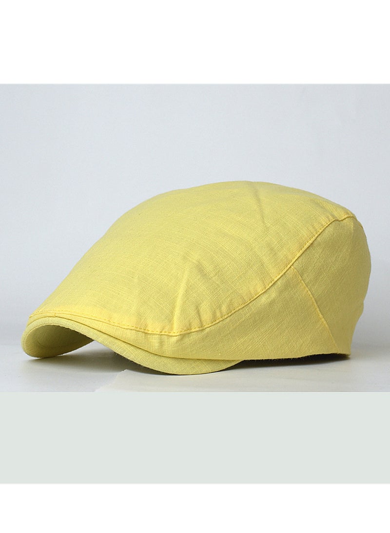 قبعة قيادة مسطحة كلاسيكية مسطحة عتيقة قبعة قيادة سيارة أجرة للرجال النساء - Image 1