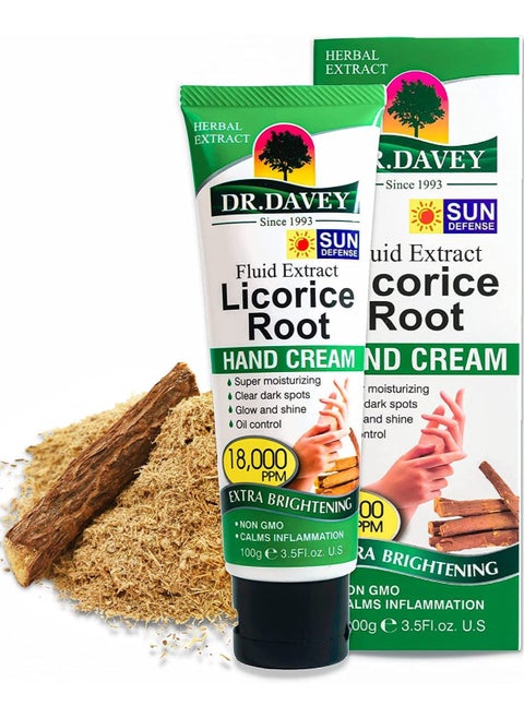 Fluid Extract Licorice Root Hand Cream White 100grams
