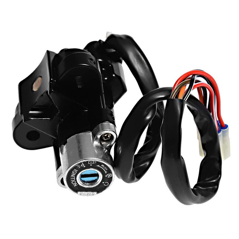 MDEOOSKY Ignition Switch with Keys Replacement for Suzuki GSXR600 GSXR 600 GSXR750 GSXR 750 GZ250 GSXR750W GSXR1100W Bandit 600 1200 Katana 600 750 Electric Door Lock Switch - Image 3