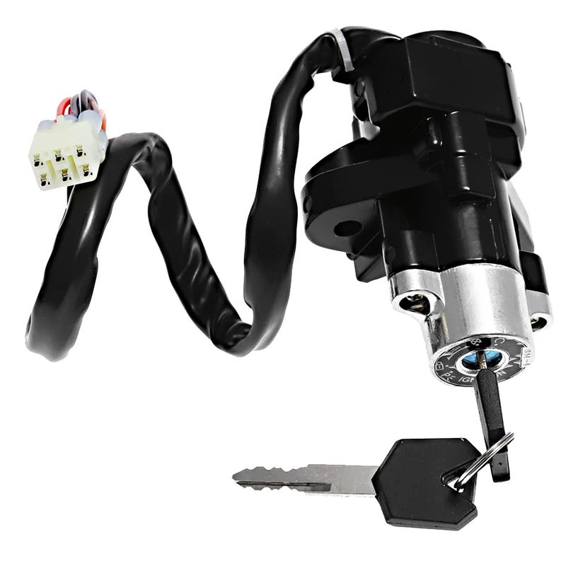 MDEOOSKY Ignition Switch with Keys Replacement for Suzuki GSXR600 GSXR 600 GSXR750 GSXR 750 GZ250 GSXR750W GSXR1100W Bandit 600 1200 Katana 600 750 Electric Door Lock Switch - Image 2
