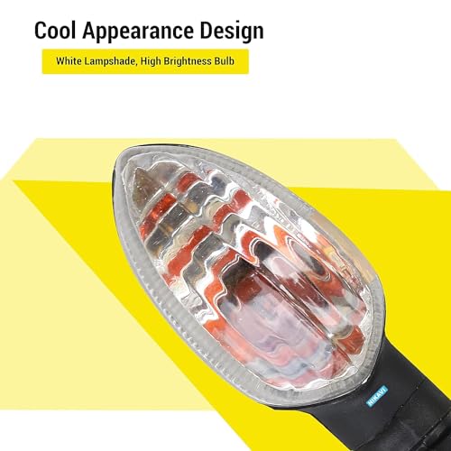 VTRUST Blinker Indicator Assly. Compatible for Yamaha FZ, FZ S, FZ S V2, FZ S V3, FZ-S, FZ16, FZS FI, Ray 125 Z (Pack of 2) - Image 4