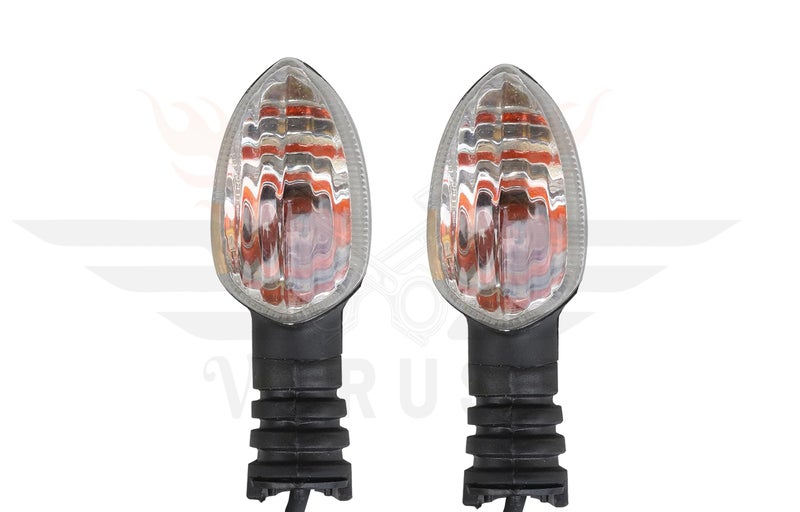 VTRUST Blinker Indicator Assly. Compatible for Yamaha FZ, FZ S, FZ S V2, FZ S V3, FZ-S, FZ16, FZS FI, Ray 125 Z (Pack of 2) - Image 2