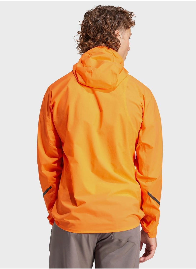 Adidas - Xplore Light Rain Jacket - Image 1