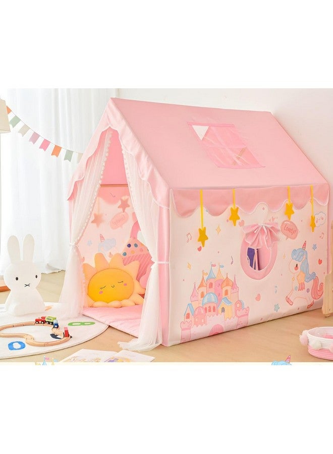 Kids Play Tent for Boys Indoor and Outdoor Playhouse Toddler Tent Large Play Castle Fairy Tent House (Lovely Star)  - Image 1