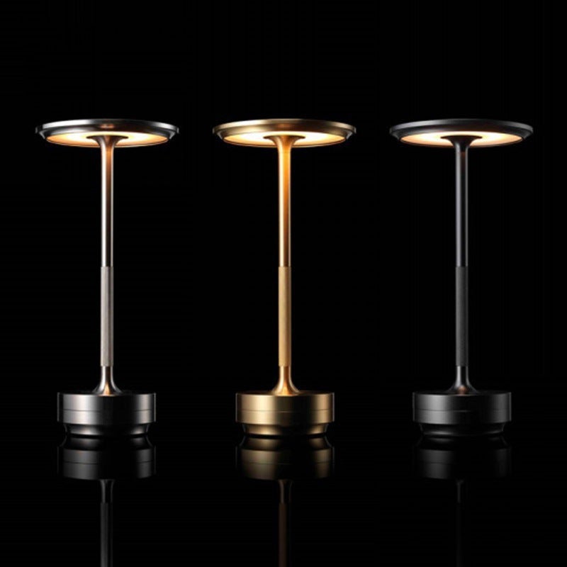 I-Word Bar Clear Bar Atmosphere Lamp Charging Table Lamp Restaurant Table Lamp Retro Simple Decorative Night Light - Image 5