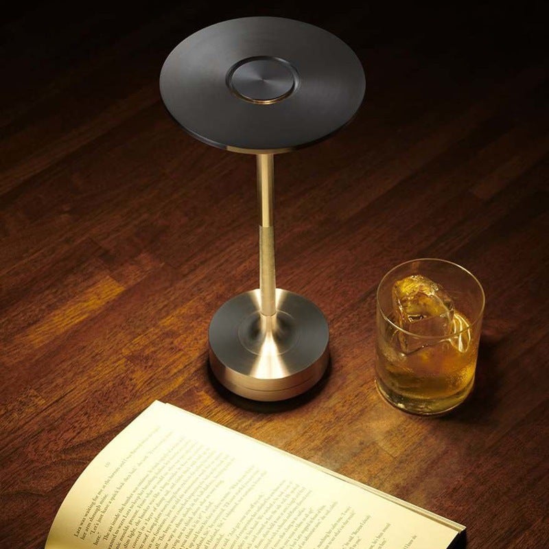 I-Word Bar Clear Bar Atmosphere Lamp Charging Table Lamp Restaurant Table Lamp Retro Simple Decorative Night Light - Image 3