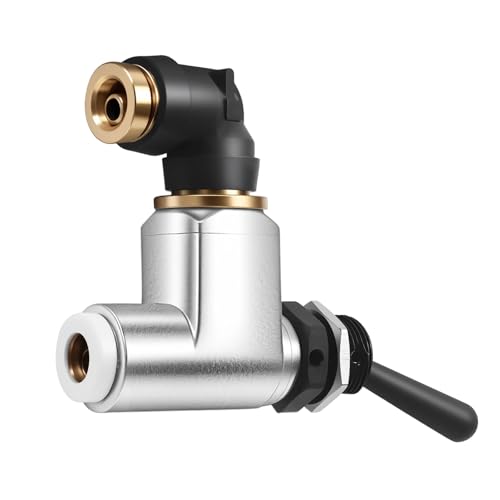 HIPADA BA14500 Air Toggle Control Valve Switch SelfLocking Compatible with Peterbilt 379 389 Fit for Kenworth International LT Series 14 Inch Truck Quick Connect - Image 1
