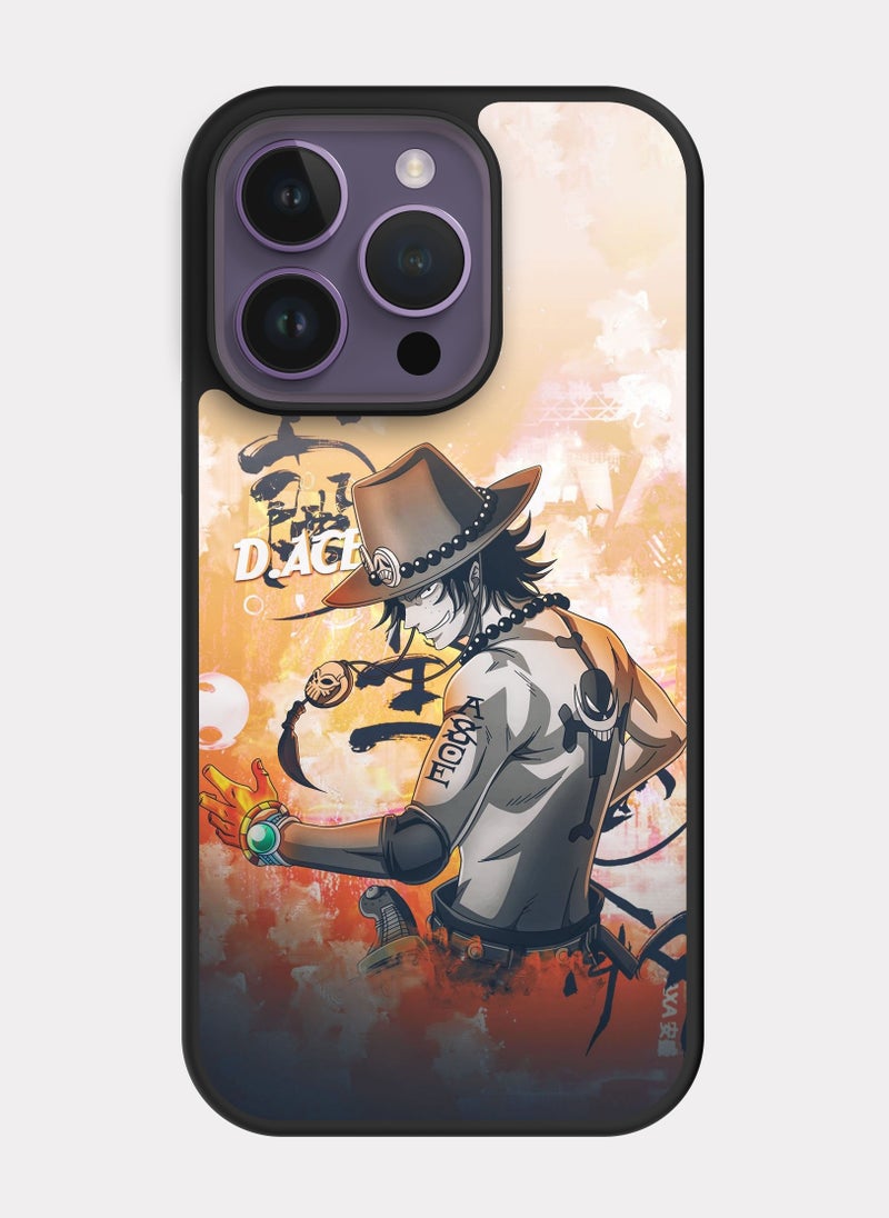 PXLAAT iPhone 14 Pro case cover One Piece Ace - Image 1