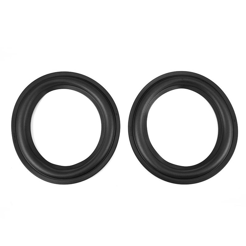 Tihebeyan 2pcs 6 inch Perforated Rubber Speaker Foam Edge Surround Rings Replacement Parts for Speaker Repair or DIY