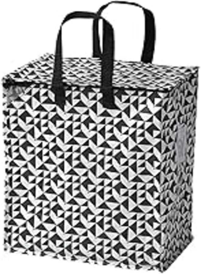 IKEA ASIA Knalla Bag Black White 47L