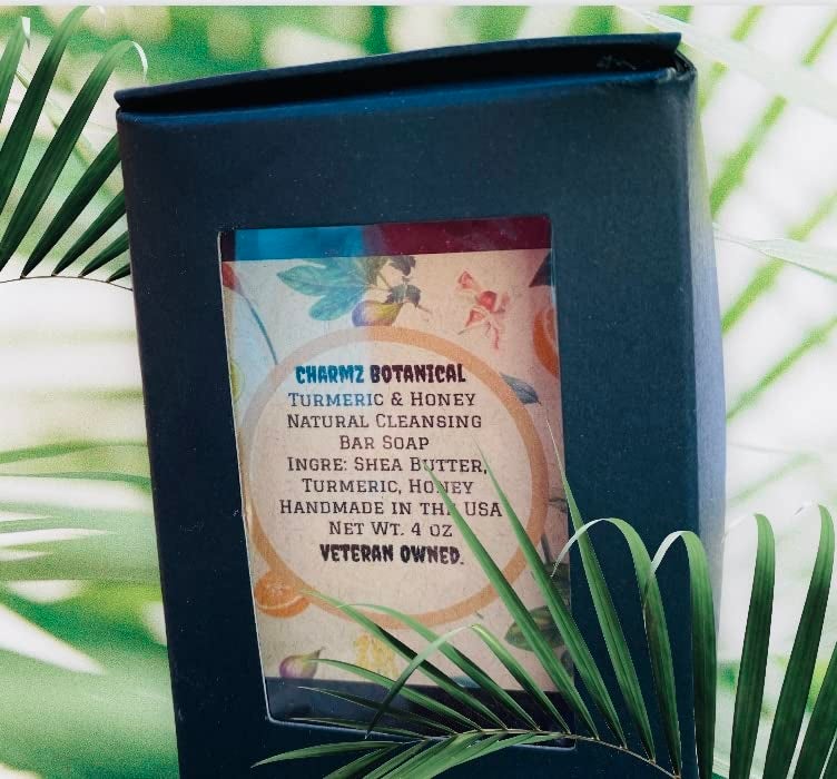 Handmade Organic Honey Turmeric Handmade Soap For a Bright Natural Glow Natural Ingredients - Image 5