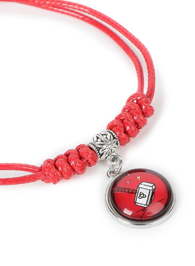 El Regalo Kids Superhero/Cartoon Character Unisex Bracelets for Girls & Boys (Red Hammer) - Image 3