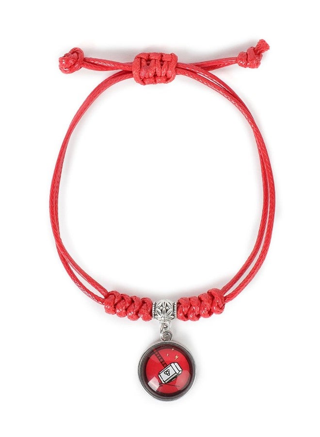 El Regalo Kids Superhero/Cartoon Character Unisex Bracelets for Girls & Boys (Red Hammer) - Image 2