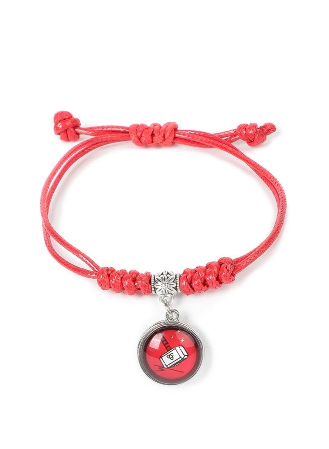 El Regalo Kids Superhero/Cartoon Character Unisex Bracelets for Girls & Boys (Red Hammer) - Image 1