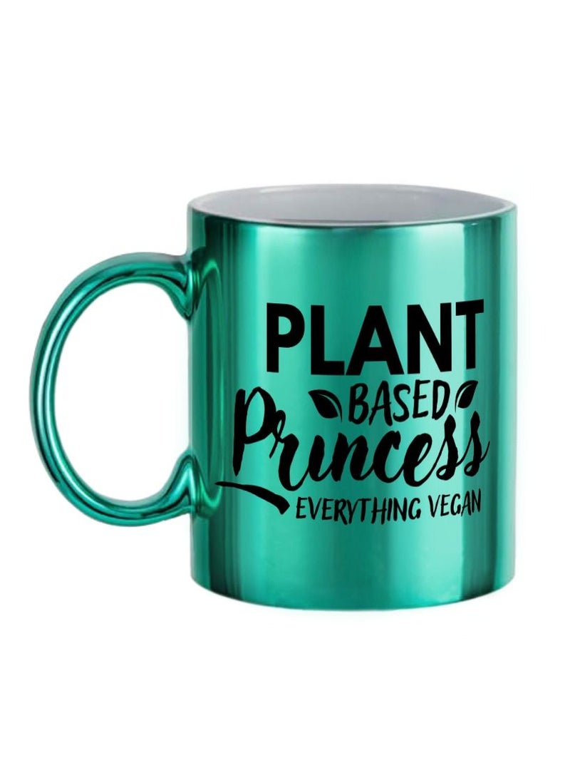 إم إي سي كوب قهوة مطبوع عليه نبات الأميرة كل شيء نباتي، 11 أونصة باللون الأسود - Image 1