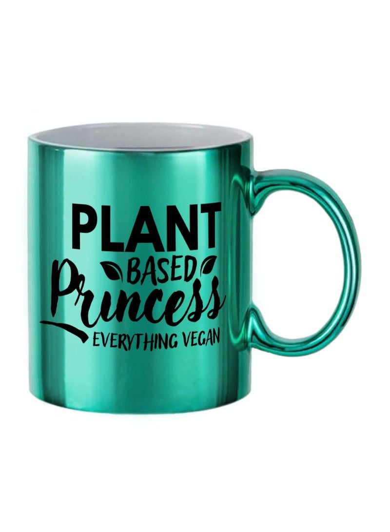 إم إي سي كوب قهوة مطبوع عليه نبات الأميرة كل شيء نباتي، 11 أونصة باللون الأسود - Image 2