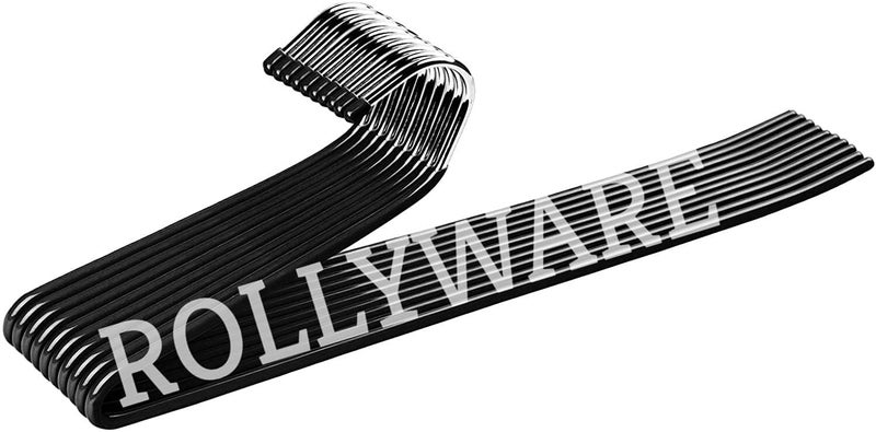 ROLLYWARE™ Saree Hanger India's First Anti Fall Design Premium Stainless Steel Hanger with Lower Band Lock - Wardrobe, Sarees, Pants, Scarfs & Other Clothes (30 Pieces) - Image 5