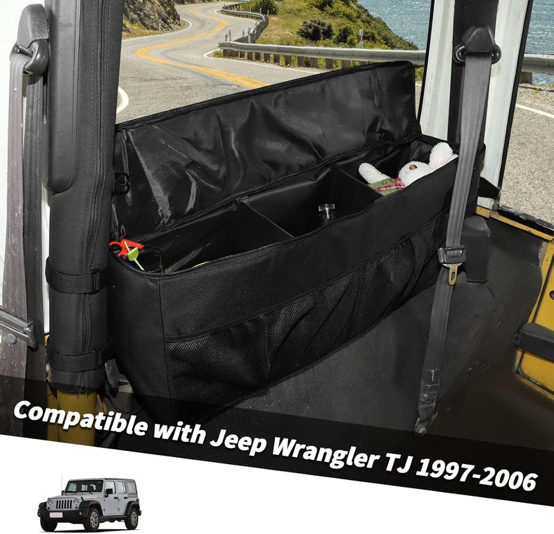 Jimen Trunk Storage Bag for Jeep Wrangler TJ 1997-2006 - Image 2