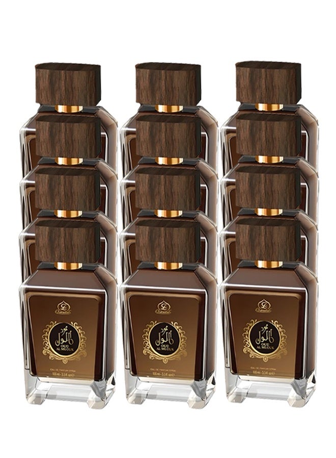 Oriental 12 Pieces Oud Al Mlouk Perfume For Men 100ml EDP - Image 1