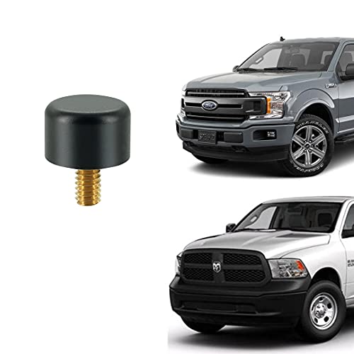 AMFRNE Custom Truck Antenna Delete Cap Kits 2009-2026 Fits for RAM 1500 and Ford F150 Raptor Trucks Antenna Cap Mini Antenna Base Cover for 09-26 RAM 1500 and Ford F150 Raptor Parts and Accessories - Image 1