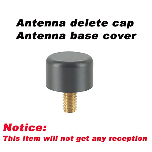 AMFRNE Custom Truck Antenna Delete Cap Kits 2009-2026 Fits for RAM 1500 and Ford F150 Raptor Trucks Antenna Cap Mini Antenna Base Cover for 09-26 RAM 1500 and Ford F150 Raptor Parts and Accessories - Image 2