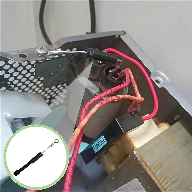 Aifeier ET 3 قطع ديودات ميكروويف عالمية CL04-12، 0.5A 12KV ديود عالي الجهد متوافق مع W10492276 WB27X10597 قطع غيار قابلة للاستبدال 4512، T4512، CL4512 - Image 4