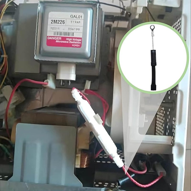 Aifeier ET 3 قطع ديودات ميكروويف عالمية CL04-12، 0.5A 12KV ديود عالي الجهد متوافق مع W10492276 WB27X10597 قطع غيار قابلة للاستبدال 4512، T4512، CL4512 - Image 5