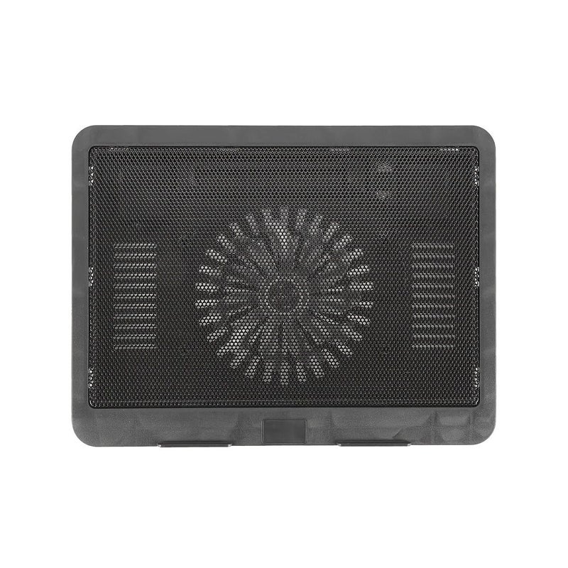 Mute Laptop Cooler with Big Fans USB Port Blue LED Light Adjustable Stand Universal Notebook Support - Image 5
