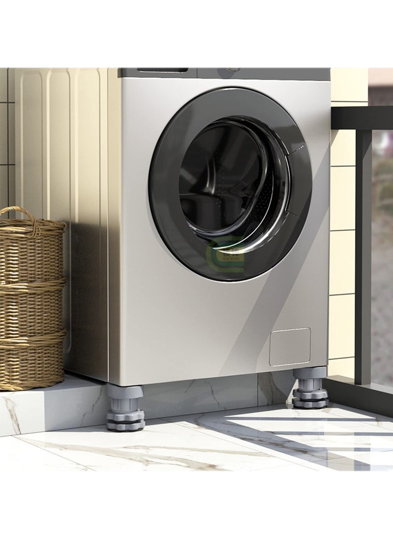 SYOSI Anti Vibration Pads for Washing Machine 8Pack Adjustable Shock Noise Cancelling Washer Dryer Isolation Pad Non slip Noise Cancelling Anti Slip Rubber Feet Pad Stabilizer Fits Most Models - Image 5