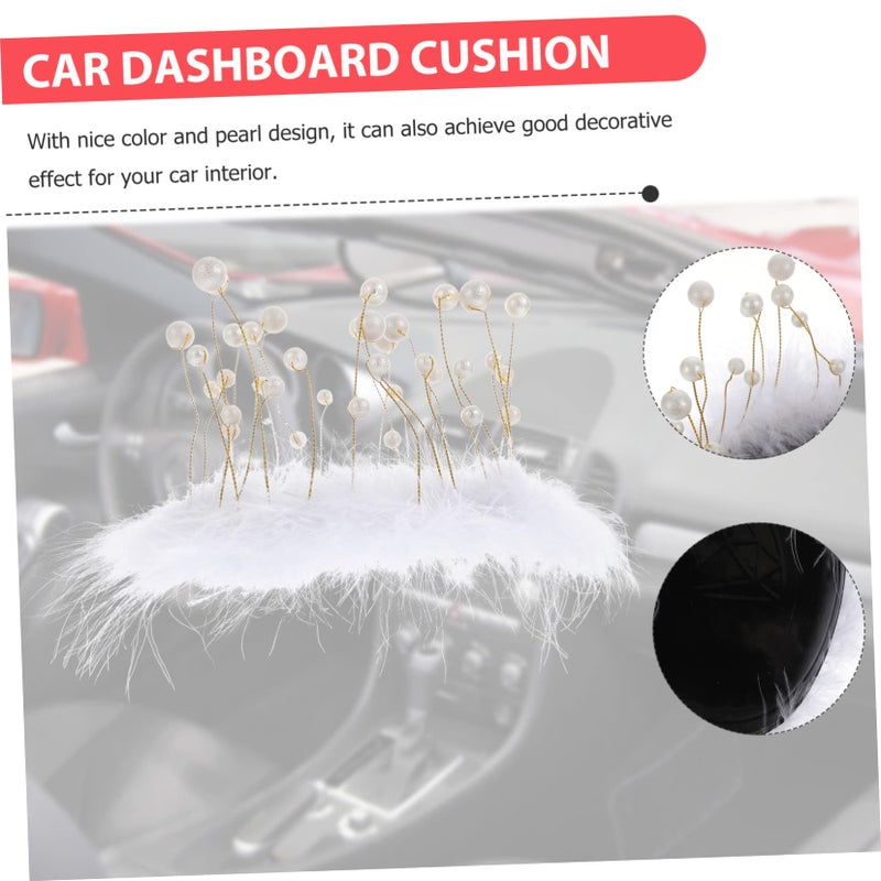 Non Slip Pearl Design Car Dashboard Pad For Mobile Phone Decorative Accessory - Image 4