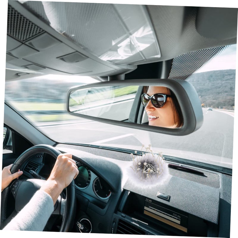Non Slip Pearl Design Car Dashboard Pad For Mobile Phone Decorative Accessory - Image 3