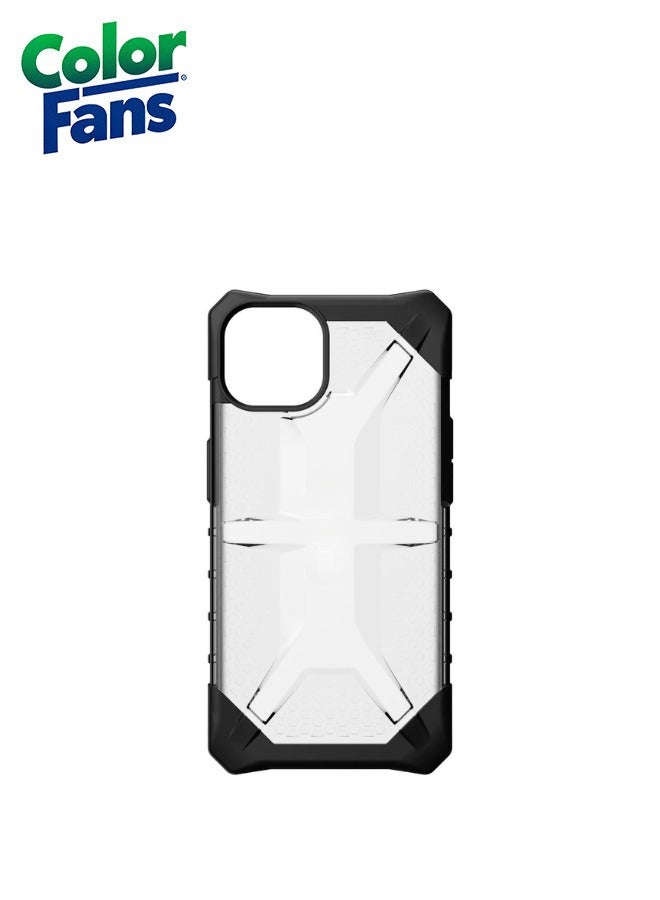 Color Fans Plasma iPhone 14 Plus Case Translucent Lightweight Slim Shockproof Transparent Protective Cover Ice - Image 3