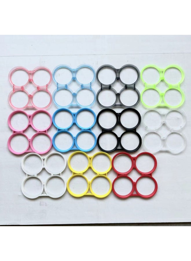 Strange Elephant 25 Rack Crossing Machine 2.5 Inch Ring Rack Injection Culvert Protection Ring Multicolor-Color:Blue✓✓-Specifications:(circle) 2✓✓