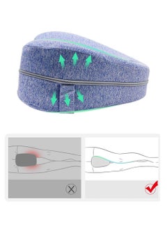 Arabest Leg & Knee Foam Support Pillow Memory Foam - Soothing Pain Relief for Sciatica, Back, Hips, Knees, Joints & Pregnancy  - Image 3