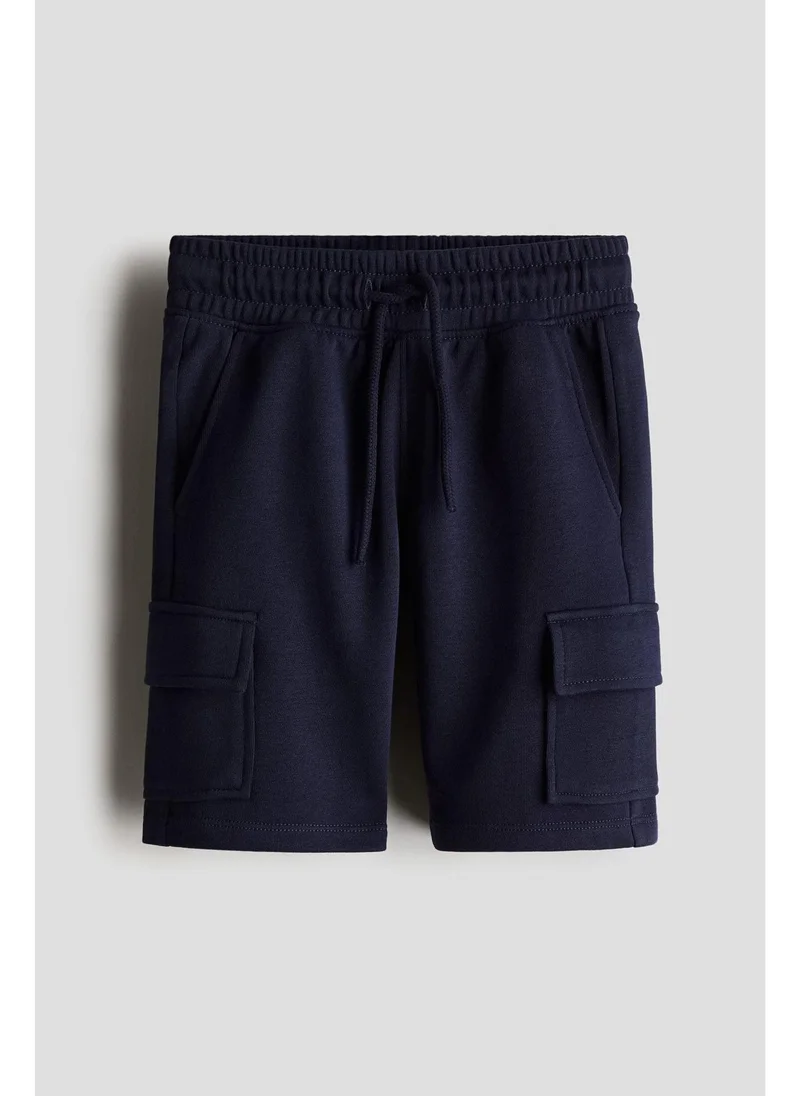 اتش اند ام Cargo sweatshirt shorts