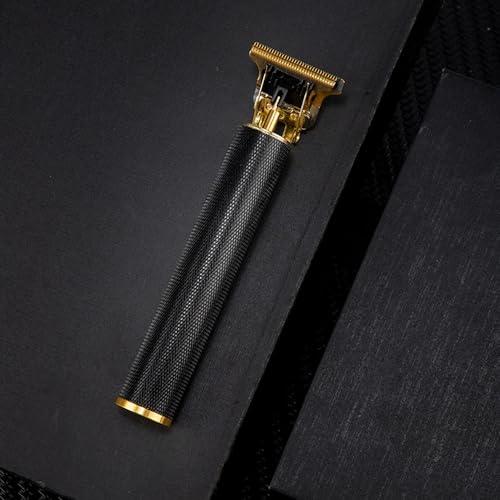 PXLISIE Professional Cordless Hair Clipper and Trimmer for Men, T Blade Zero Gapped Rechargeable Beard Shaver, Hair Cutting Kit With Ear Spoon Tool Set, Black - Image 2