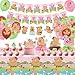 KEFAN Capybara Birthday Party Decorations Capybara Party Supplies including Banner Cake Toppers Table Centerpieces Balloons for Capybara Birthday Party L - Image 2