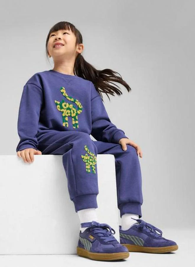 PUMA purple Kids Cats Club Sweatpants for Men | Best Price UAE