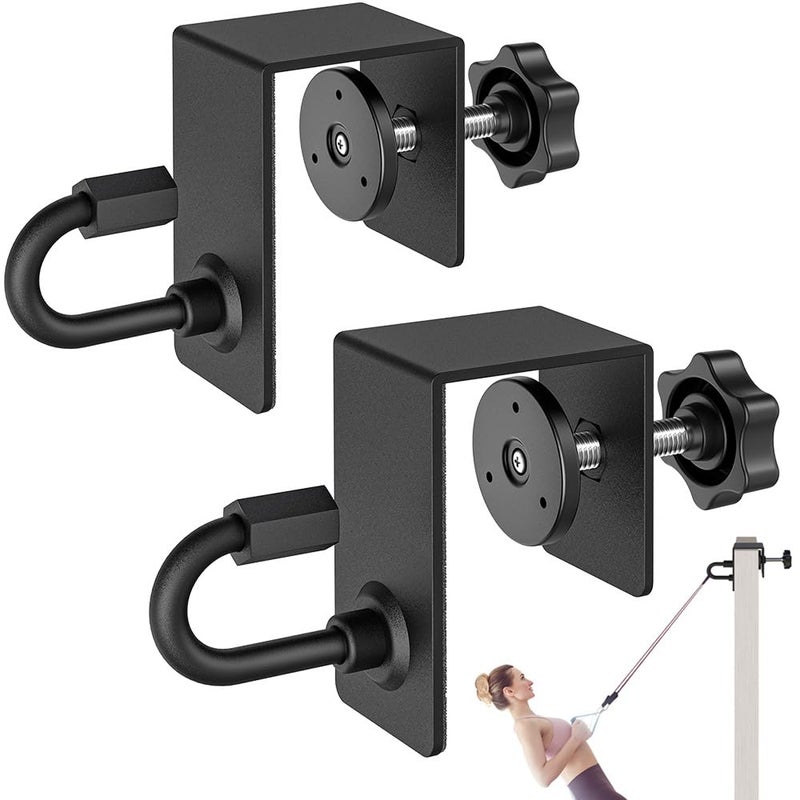 Kipika Door Anchor for Resistance Bands - Heavy Duty Steel Door Hook with Protective Pads - Adjustable and Secure - Fits All Doors and Bands - Ideal for Home Gym, Strength Training, and Physical - Image 1