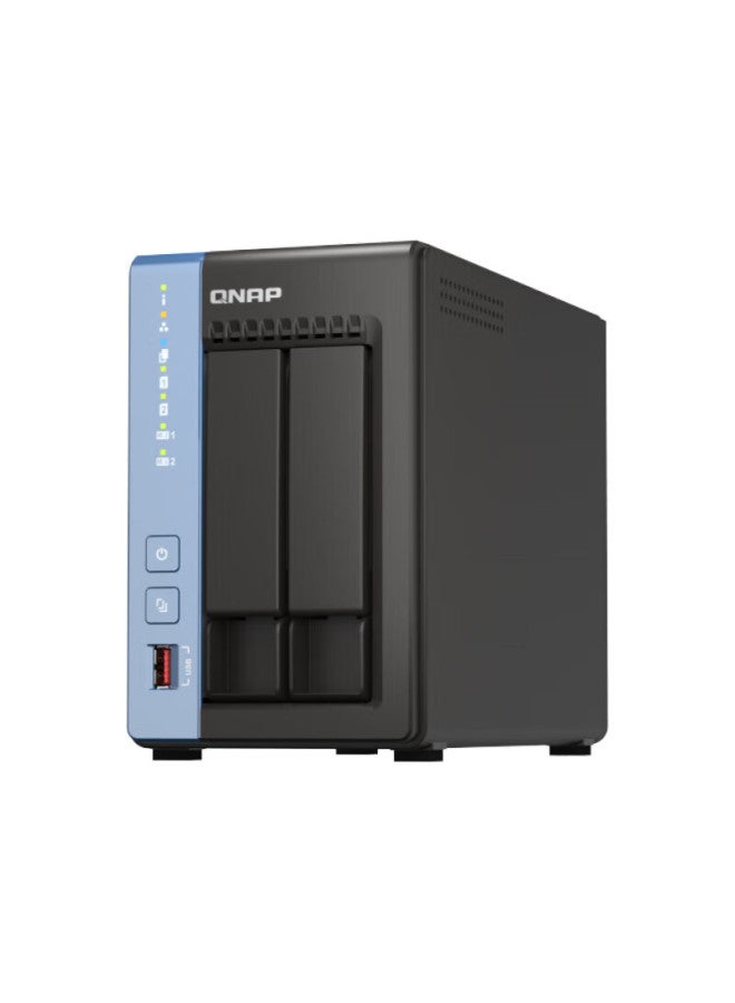 Qnap Ts-264c Cube 2-bay 8gb Ram 8tb 4-core Processor Network Storage Server With Built-in Dual M.2 Nas Phone Expansion - Image 5